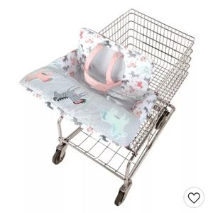 Baby shopping cart and high chair cover